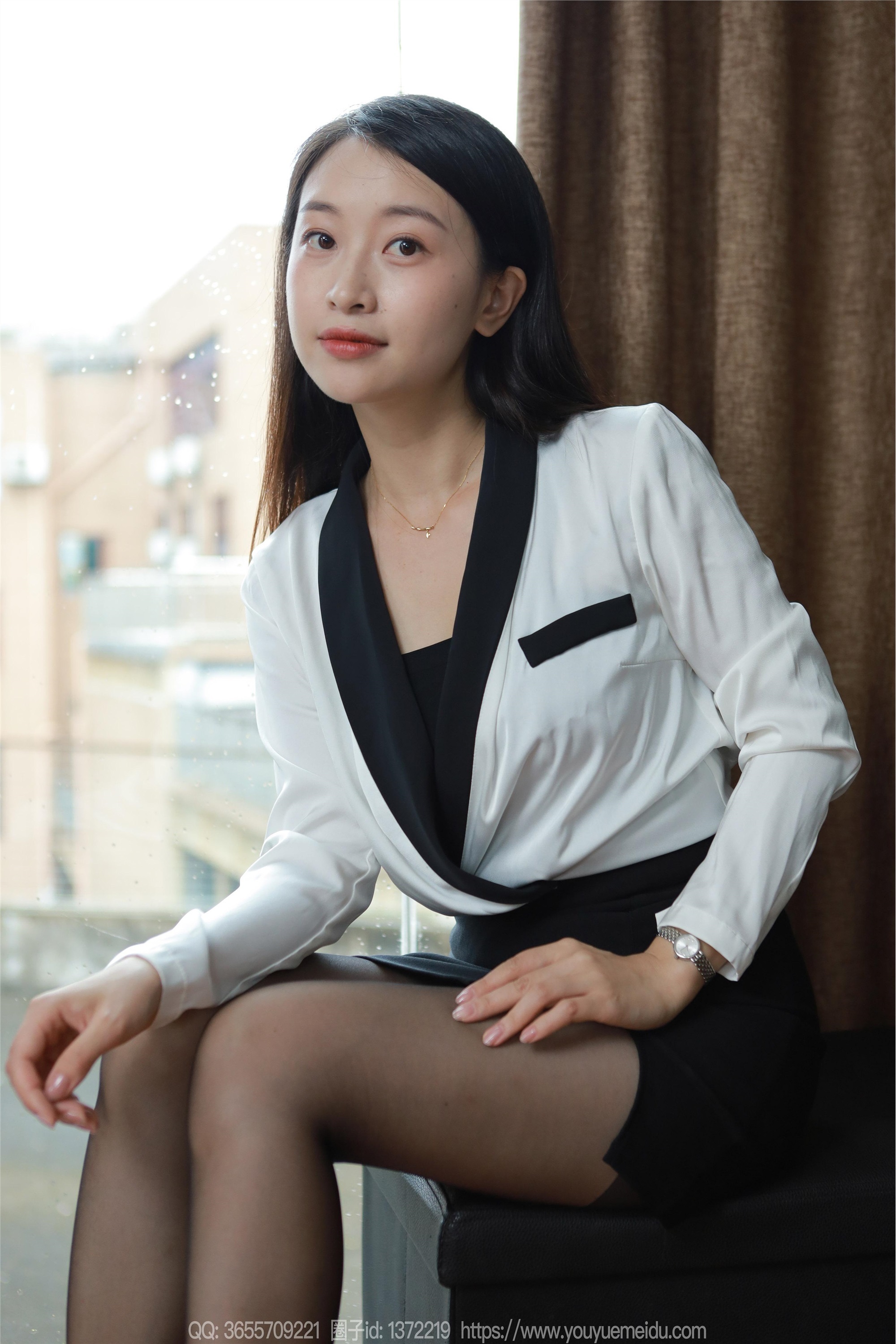 IESS异思趣向  2024.09.05 丝享家 1838 小婕《黑白职业装（上）》